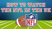 The content title at the top, then below an American Football ball and the NFL logo on an NFL field.