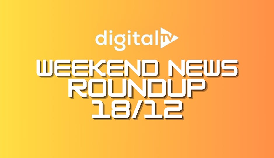Weekend news roundup 18/12: Box Office, Champions League draw & more