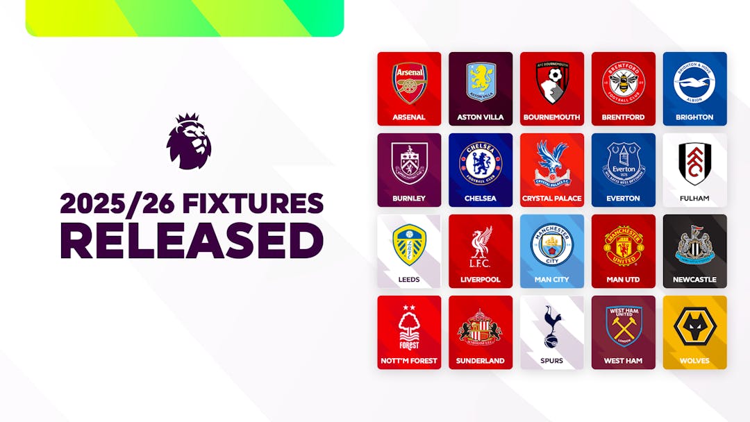 2025/26 Premier League fixtures released