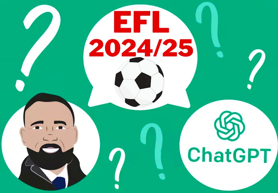 Man vs AI: EFL edition | Championship, League One & League Two predictions