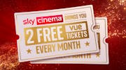 Free cinema tickets with Sky Cinema 