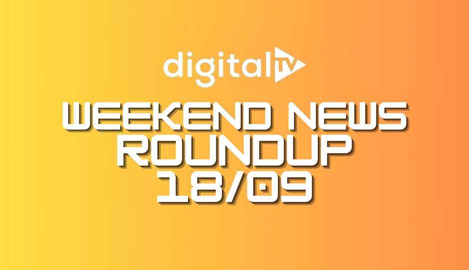 Weekend news roundup 18/09 | Stories from sport & entertainment