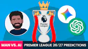 Man vs AI: Premier League 26/27 season predictions