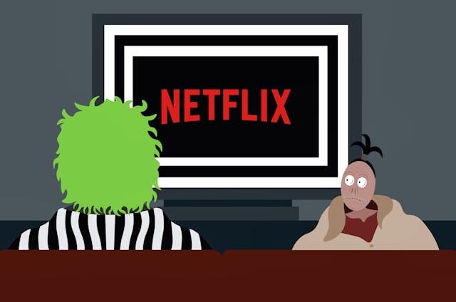 What's in Beetlejuice's Netflix queue?