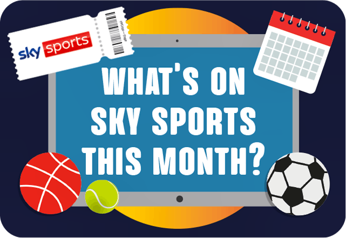 What’s on Sky Sports this month? November’s essential viewing schedule